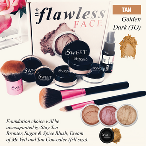 3O Deluxe Golden Dark  Flawless Face Package