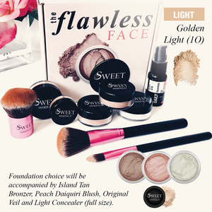 1O Deluxe Golden Light Flawless Face Package