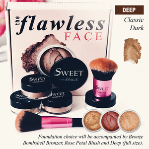 Classic Dark  Flawless Face Package