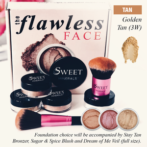 Golden Tan (3W) Flawless Face Package