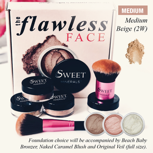 Medium Beige (2W) Flawless Face Package