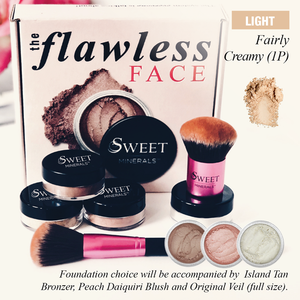 1P Flawless Face LIQUID Complexion System FAIRLY CREAMY