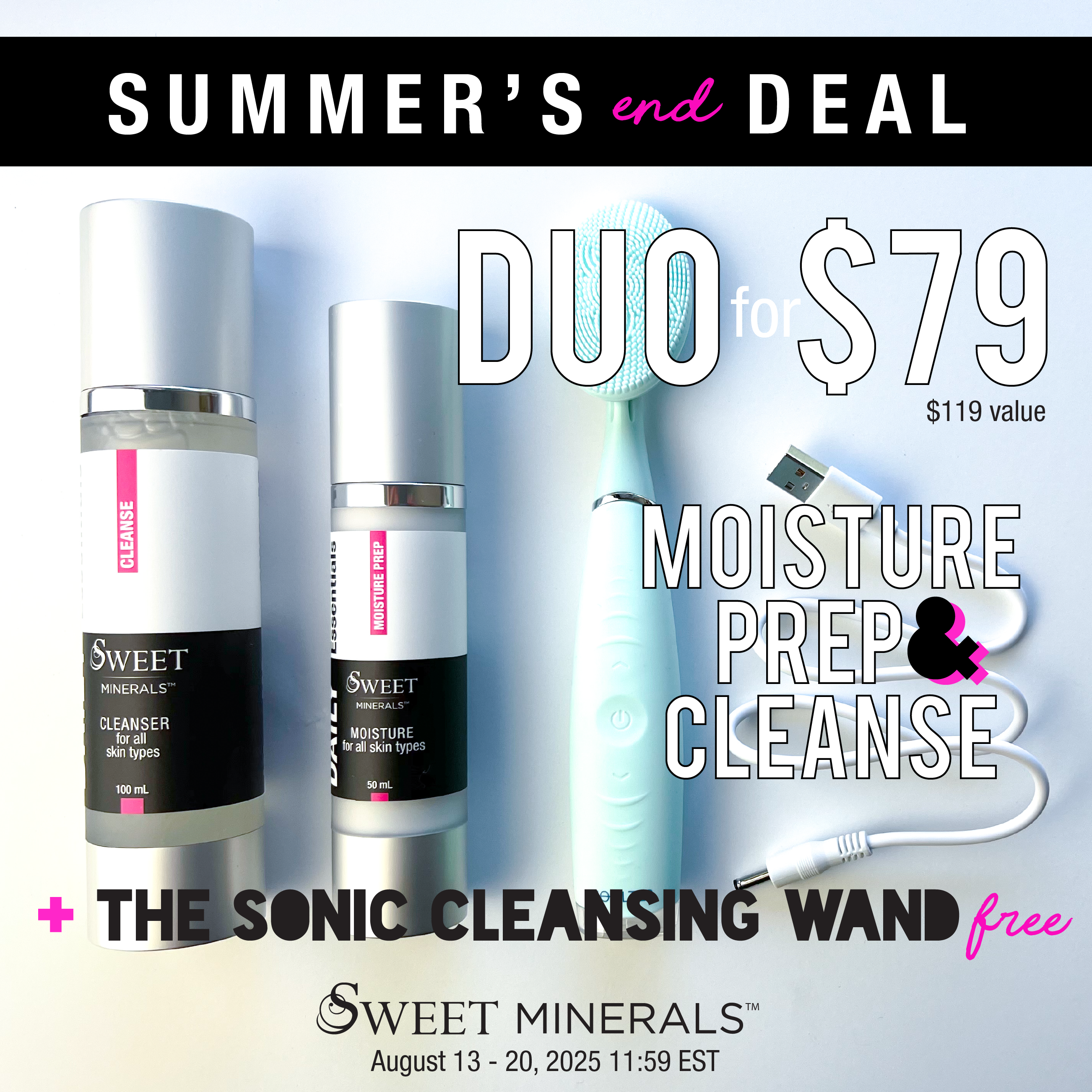 Daily Essentials DUO Moisture Prep + Cleanse