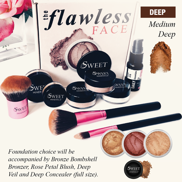 Mineral Flawless Face DELUXE Package - Sweet Minerals