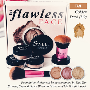 Golden Dark (3O) Flawless Face Package